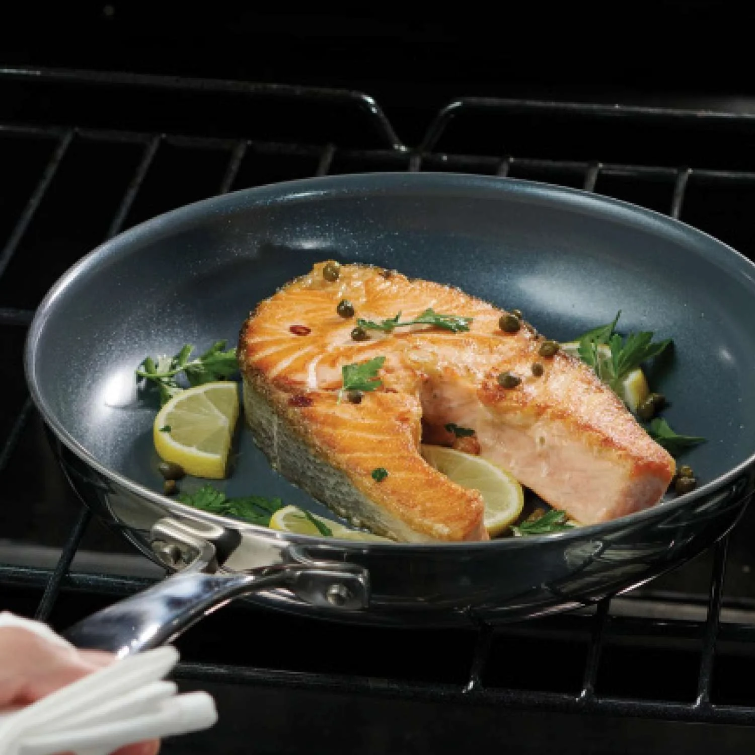 Tramontina 2 Pcs. Hard Anodised Ceramic Non-Stick Frying Pan Set - Image 10