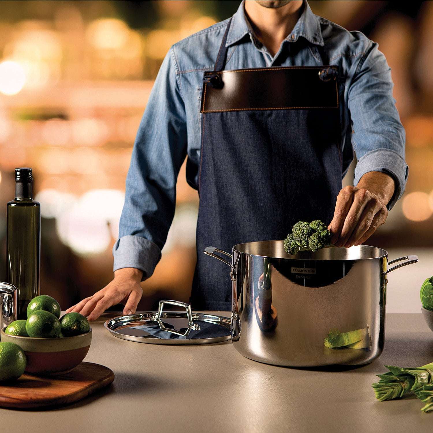 Tramontina Grano 3-Ply Stainless Steel 6 Pcs. Cookware Set - Image 13