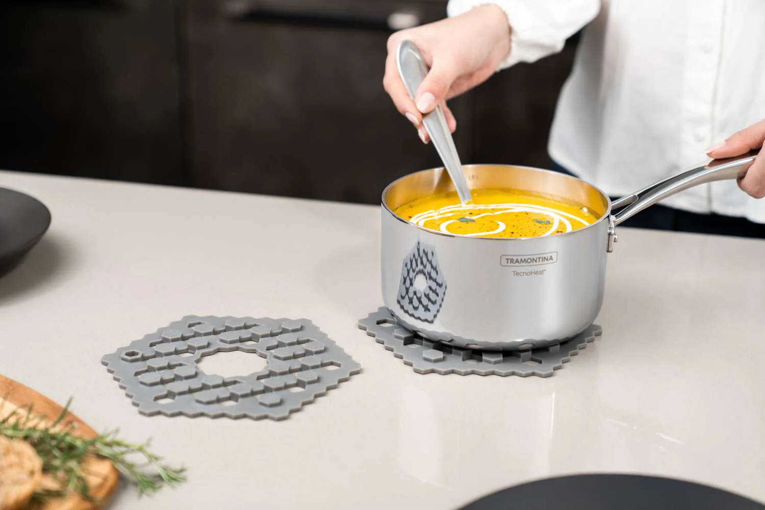 Tramontina Grano 3-Ply Stainless Steel Saucepan 16cm (1.7l) - Image 14