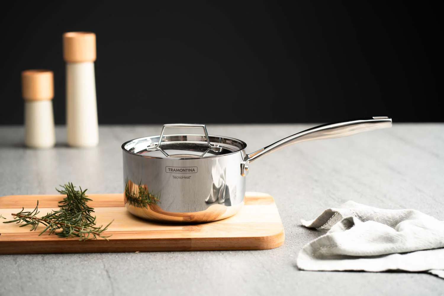 Tramontina Grano 3-Ply Stainless Steel Saucepan 16cm (1.7l) - Image 11