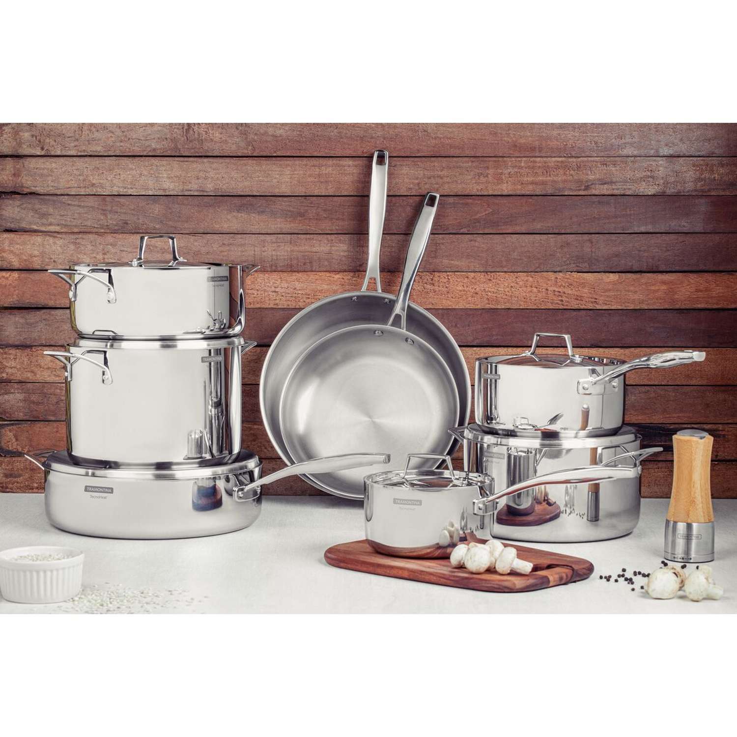 Tramontina Grano 3-Ply Stainless Steel Saucepan 20cm (3.1l) - Image 11