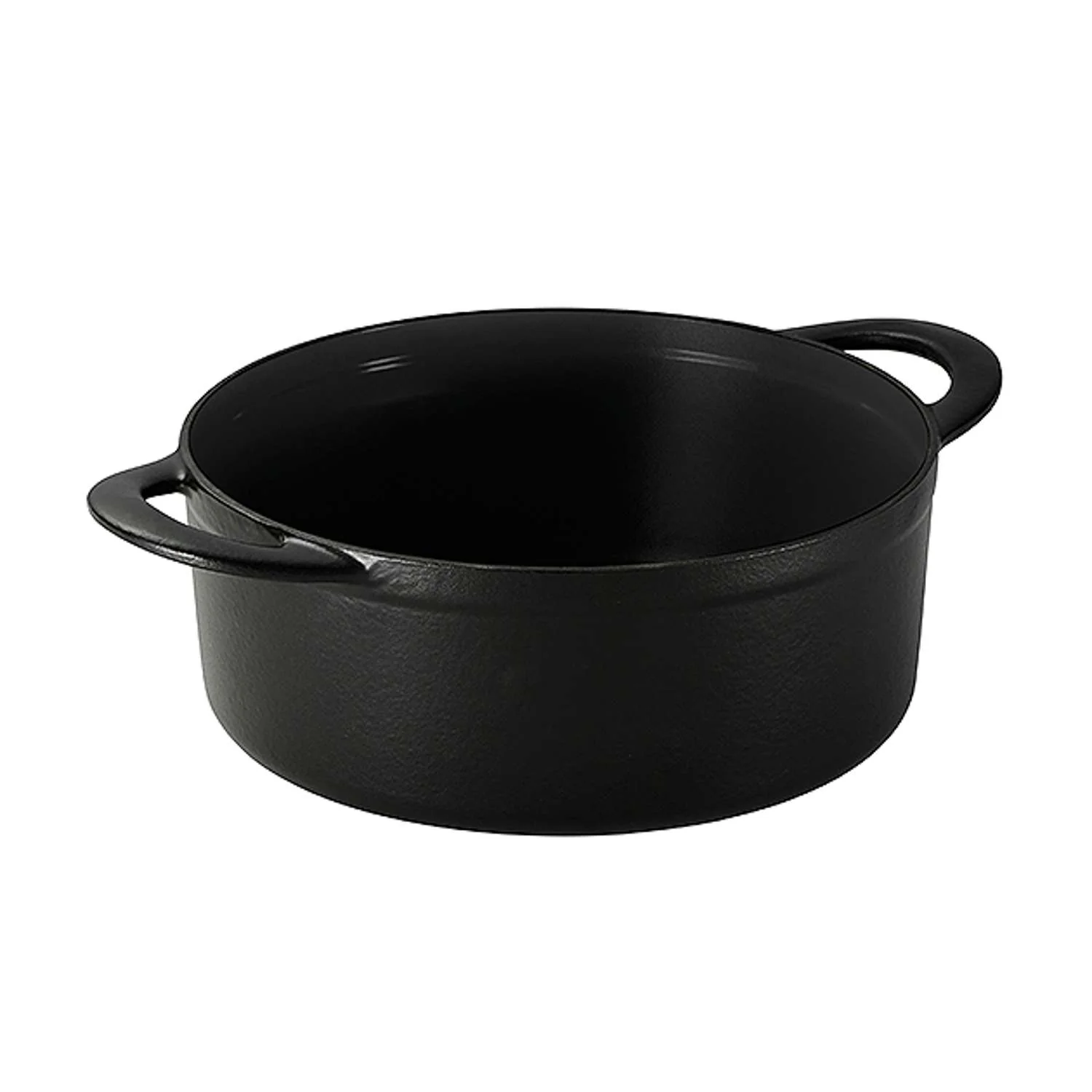Tramontina 4 Pcs. Enamelled Cast Iron Nesting Cookware Set 26 cm (Black) - Image 5