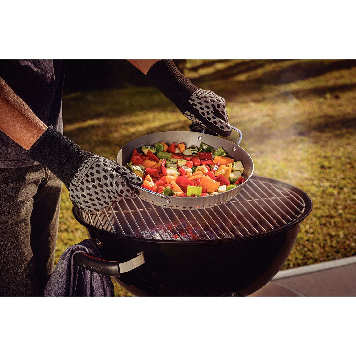 Tramontina Anodised Aluminium Cooking Grate 30.4 cm - Image 4