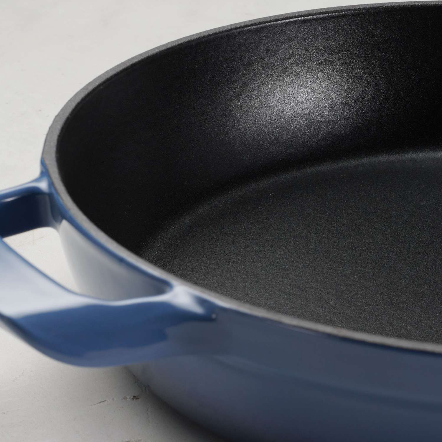 Tramontina Enamelled Cast Iron Saute Helper Handles 30 cm (Blue) - Image 12