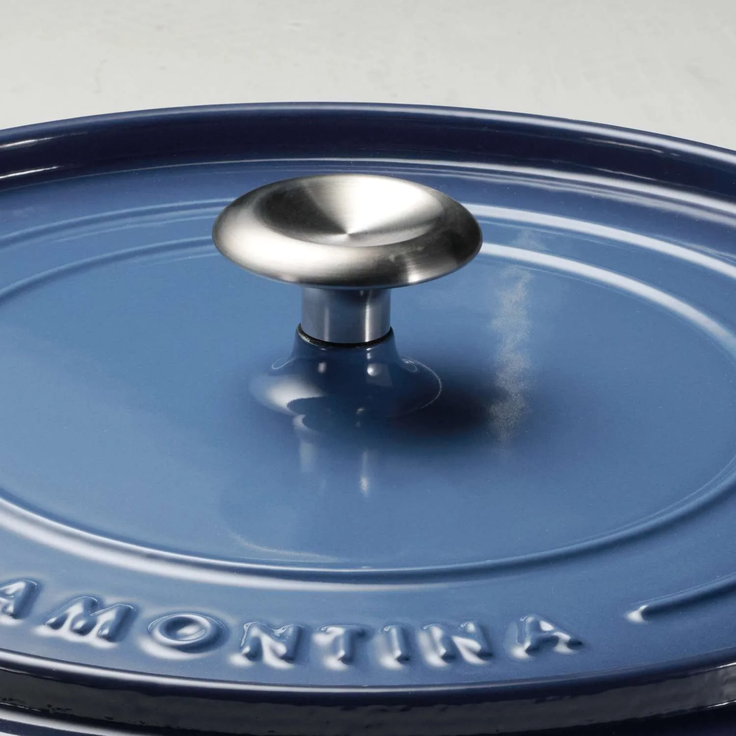 Tramontina Enamelled Cast Iron Saute Pan 30 cm (Blue) - Image 6