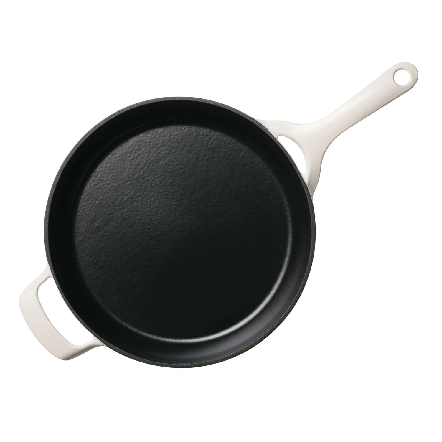 Tramontina Enamelled Cast Iron Skillet 30 cm (White) - Image 3
