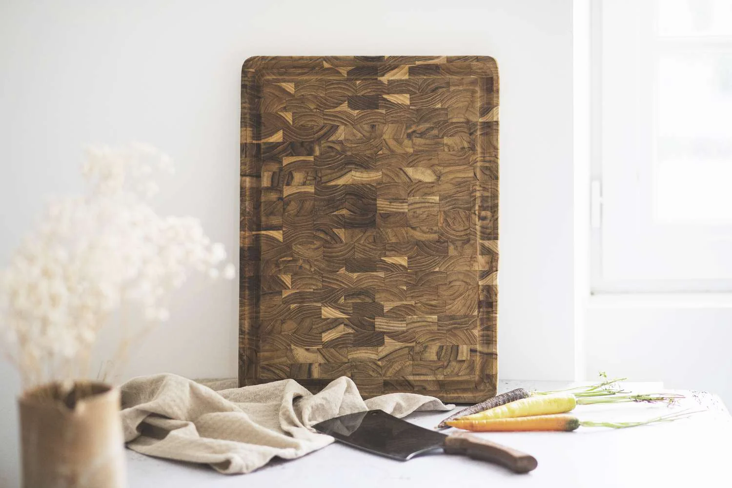 Tramontina End Grain Chopping Board 45 x 34 cm - Image 15