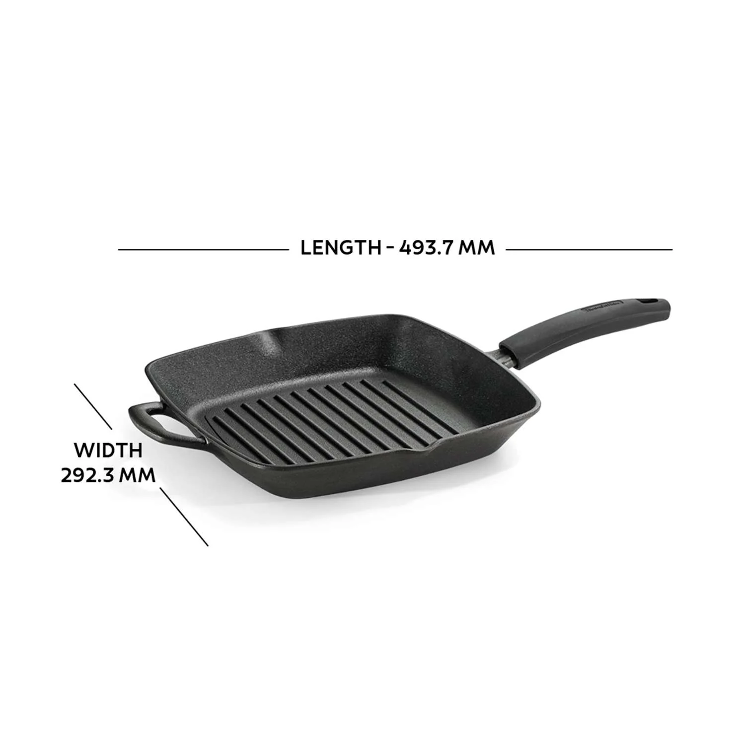 Tramontina Pre-seasoned Cast Iron Griddle Pan 27 cm - Image 10
