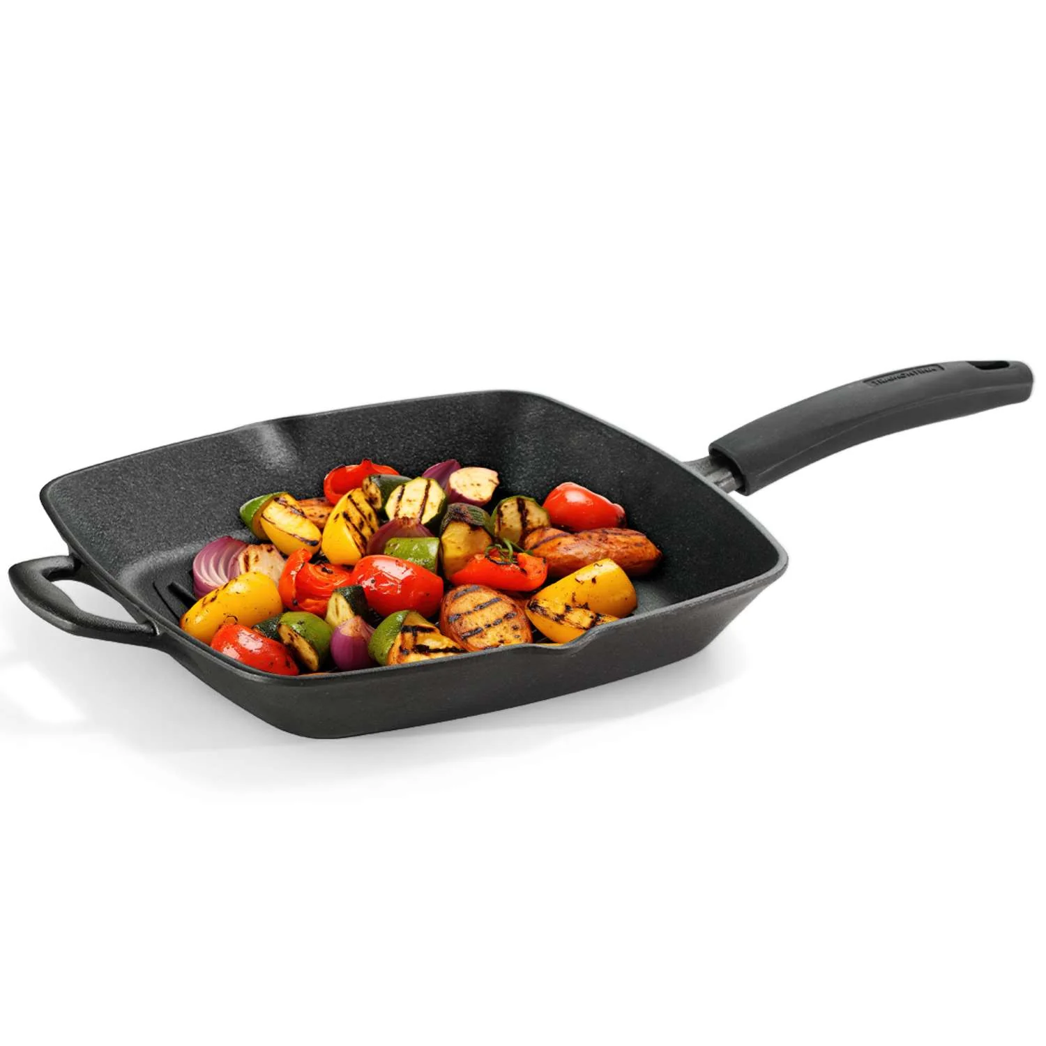 Tramontina Pre-seasoned Cast Iron Griddle Pan 27 cm - Image 4