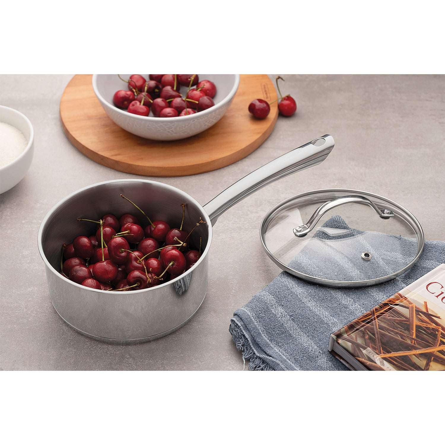 Tramontina Stainless Steel 4 Pcs. Cookware Set - Image 5