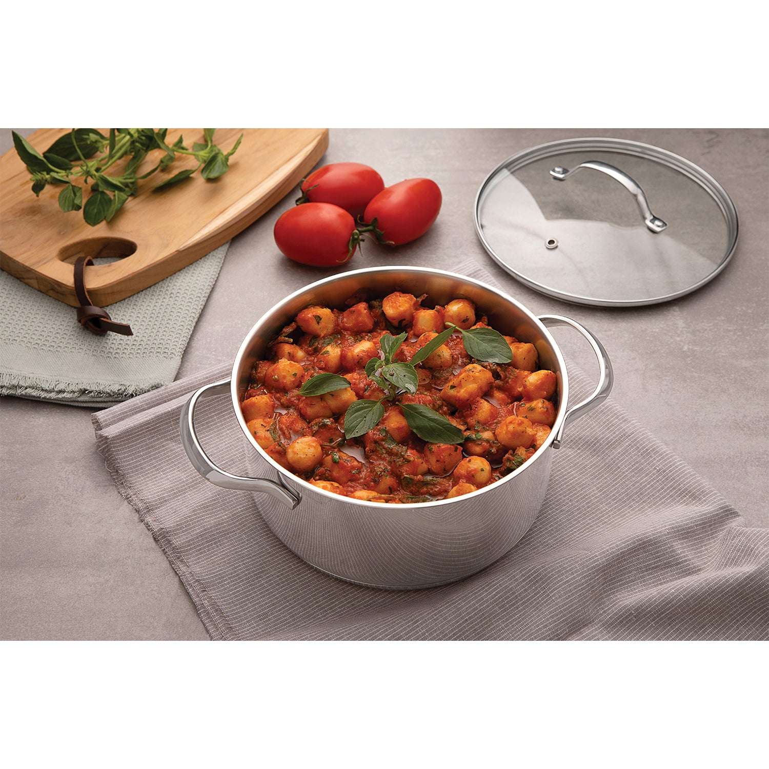 Tramontina Stainless Steel 4 Pcs. Cookware Set - Image 6