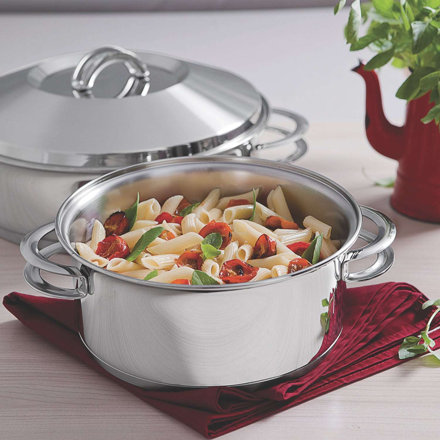 Tramontina Stainless Steel 6 Pcs. Cookware Set - Image 7