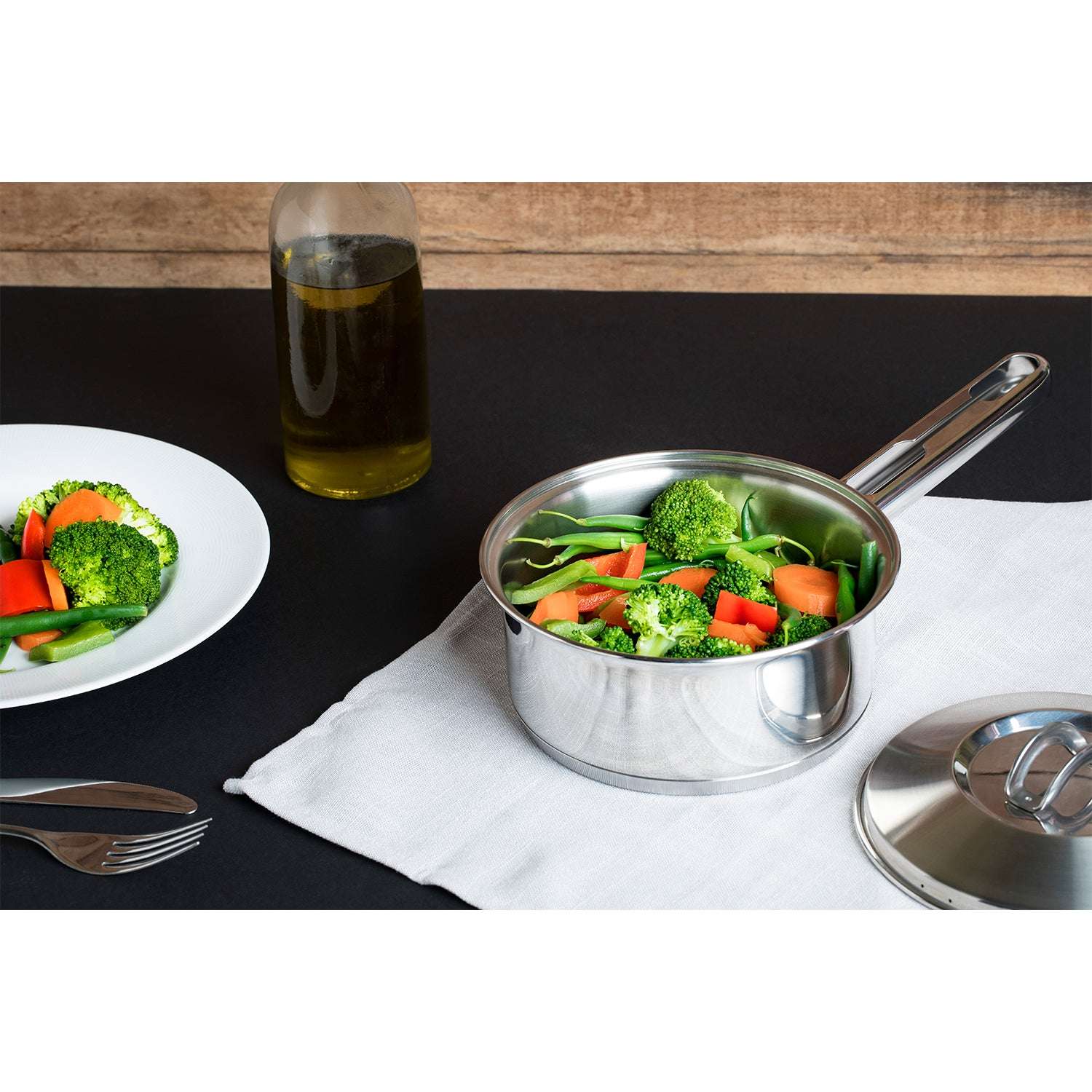 Tramontina Stainless Steel 6 Pcs. Cookware Set - Image 9