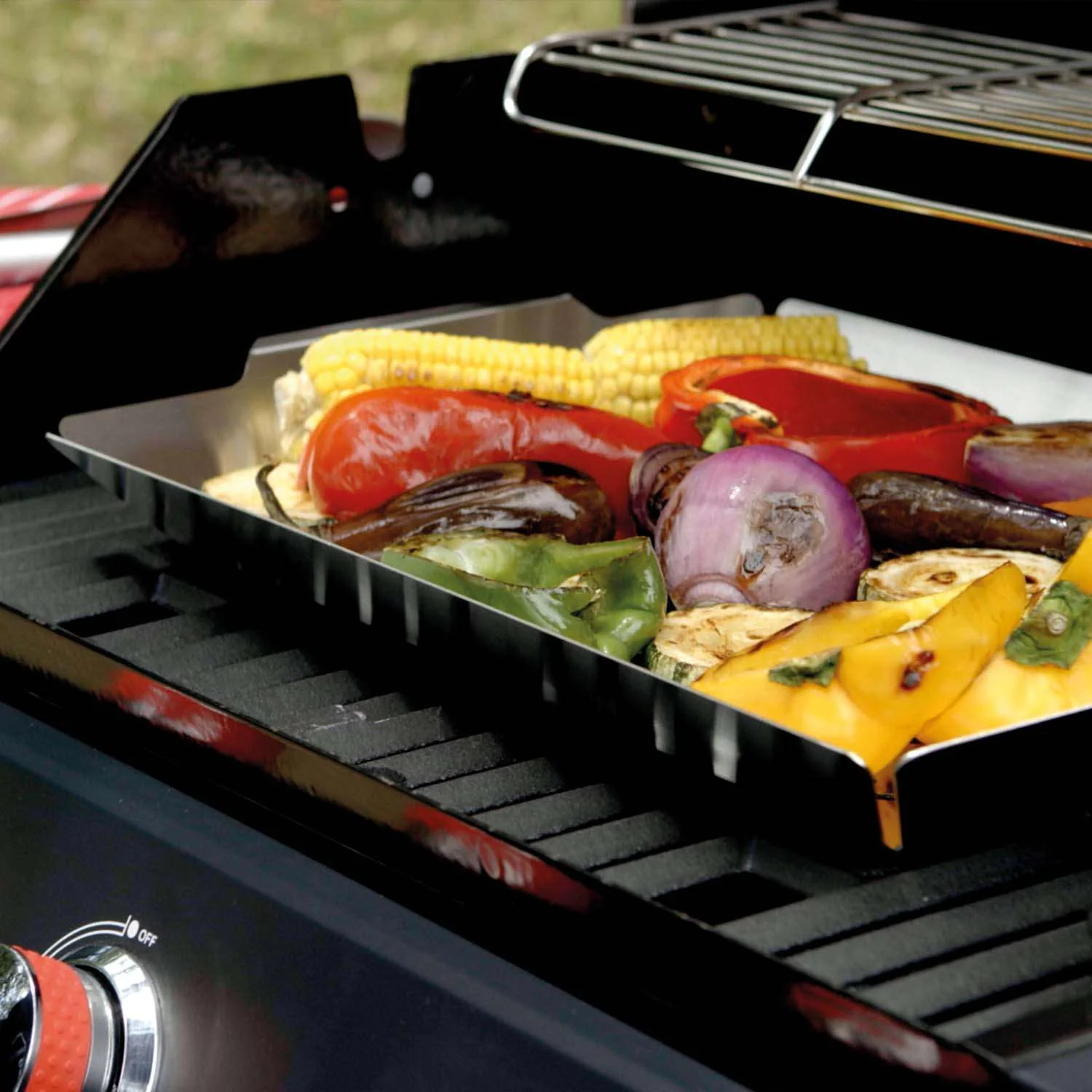 Tramontina Stainless Steel Fish/Vegetable Tray 48.4 x 32cm - Image 5