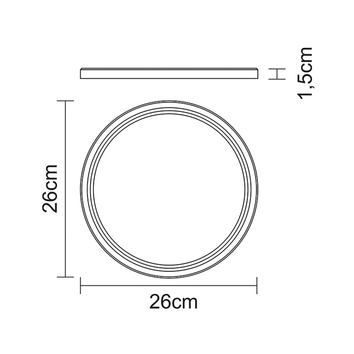 Tramontina Steak Plate Ø26 x 1.5cm - Image 7